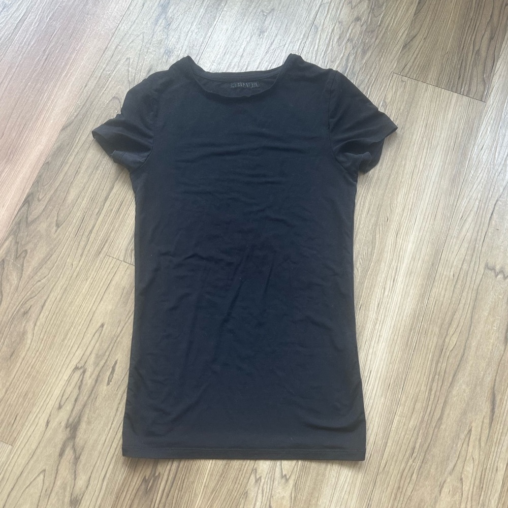 DJERF AVENUE BLACK SHORT SLEVE TEE